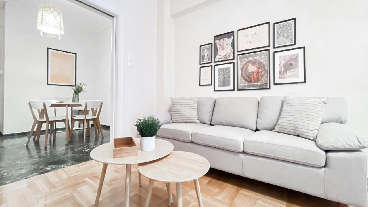 Boho Chic 2Br Apartment In The Center Of Athen Eksteriør bilde
