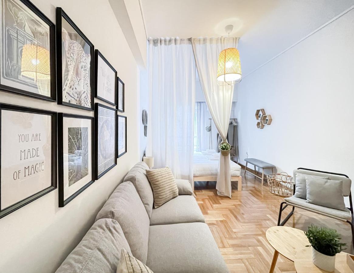 Boho Chic 2Br Apartment In The Center Of Athen Eksteriør bilde