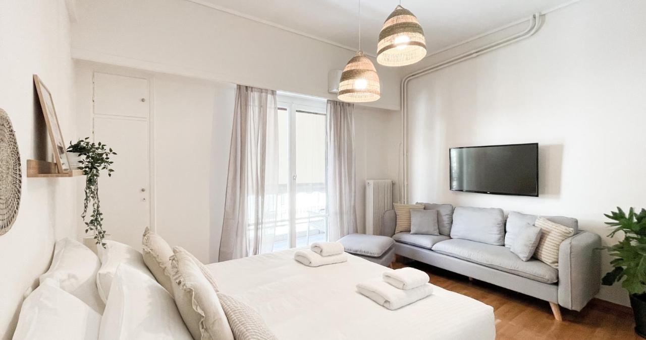 Boho Chic 2Br Apartment In The Center Of Athen Eksteriør bilde