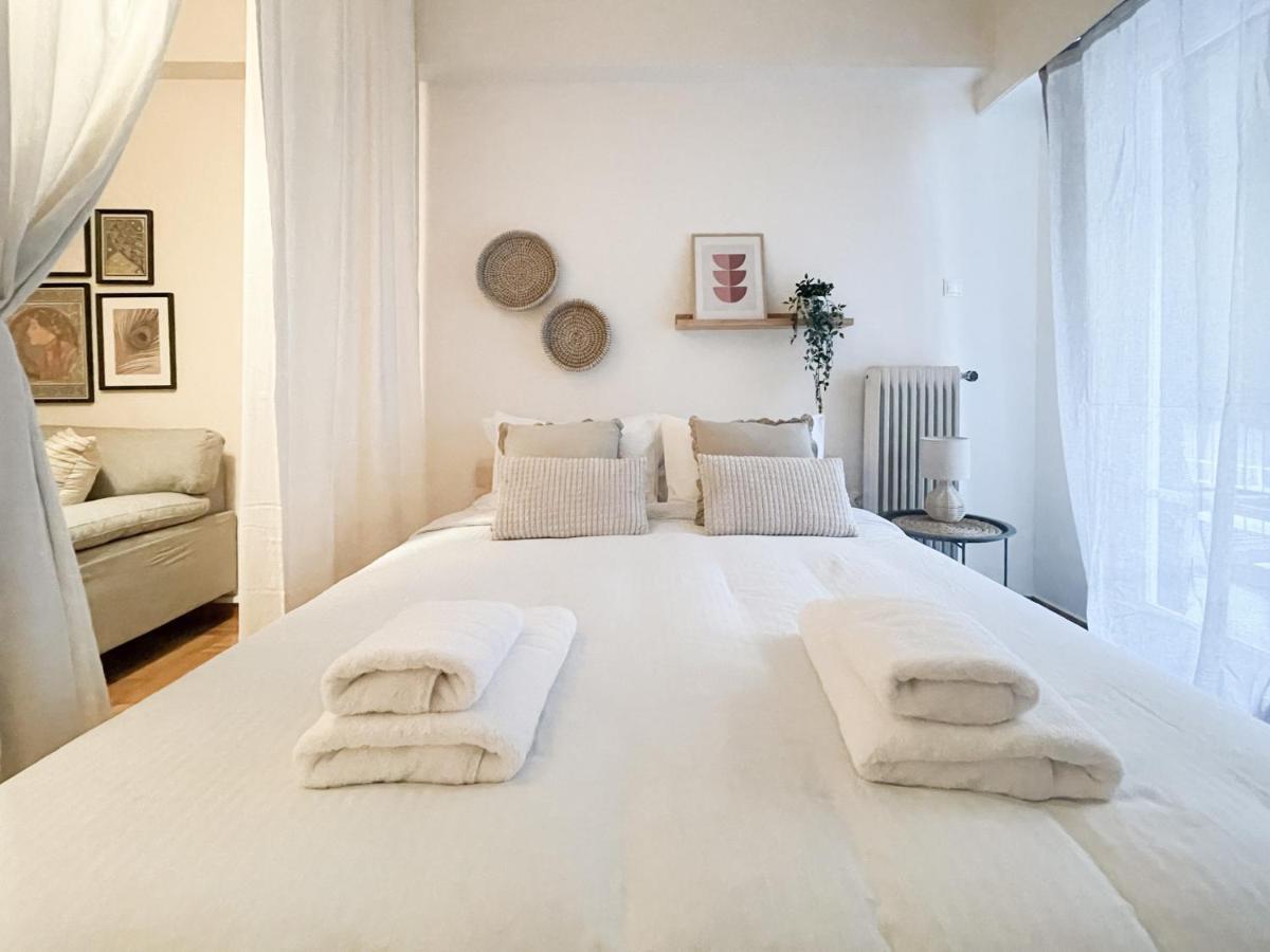 Boho Chic 2Br Apartment In The Center Of Athen Eksteriør bilde